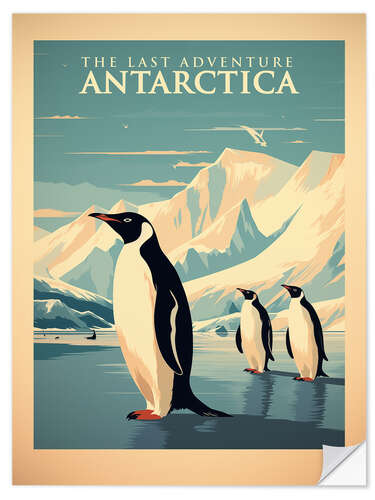 Wandsticker Antarctica - The Last Adventure