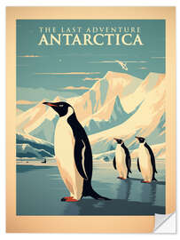 Wandsticker Antarctica - The Last Adventure