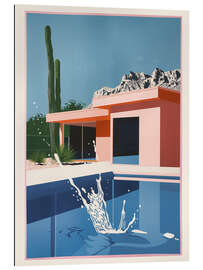 Gallery print Splash im Pool