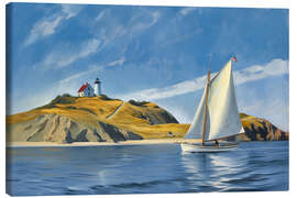 Canvas print Sailing with E. Hopper