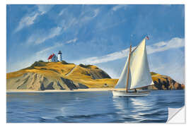 Vinilo para la pared Sailing with E. Hopper