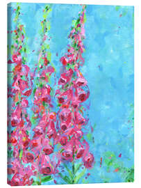 Stampa su tela Foxgloves - Dawn Underwood