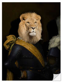 Wandsticker Juan, der wilde Konquistador - Philippe Tyberghien