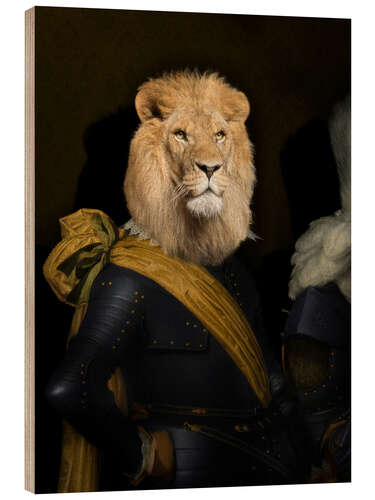 Stampa su legno Juan the wild conquistador