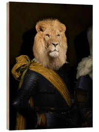 Puutaulu Juan the wild conquistador - Philippe Tyberghien