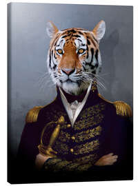 Lærredsbillede General Harisson - Philippe Tyberghien