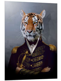 Hartschaumbild General Harisson - Philippe Tyberghien