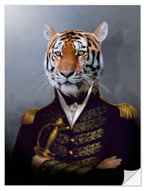 Wandsticker General Harisson - Philippe Tyberghien