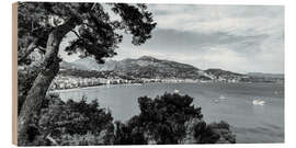 Trätavla Menton on the Côte d'Azur in France