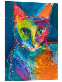 PVC-taulu Whiskered Majesty