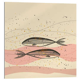 Tableau en plexi-alu Ebb and Flow
