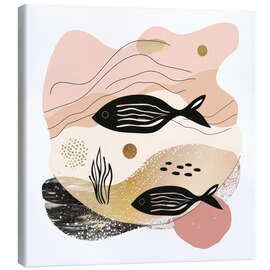 Canvas print Serene Swimmers