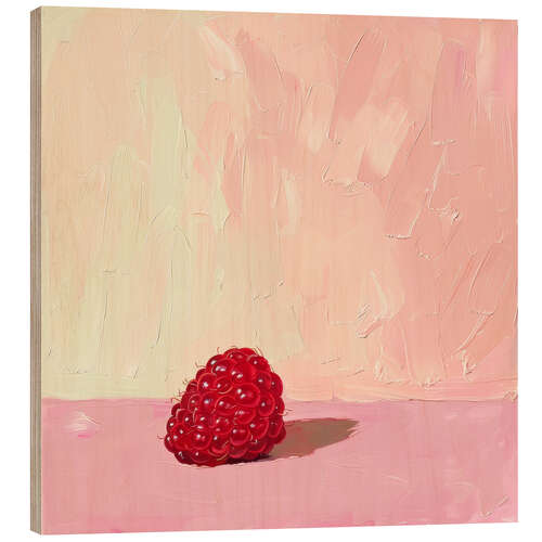 Quadro de madeira Raspberry Reverie