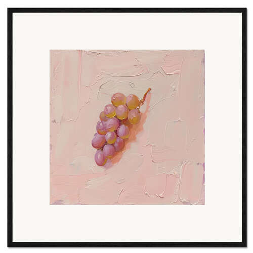 Framed art print Grape Cluster Beauty