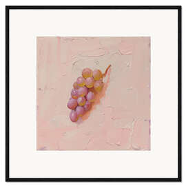 Framed art print Grape Cluster Beauty