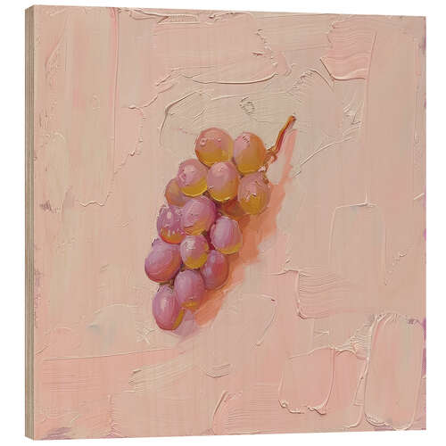 Quadro de madeira Grape Cluster Beauty