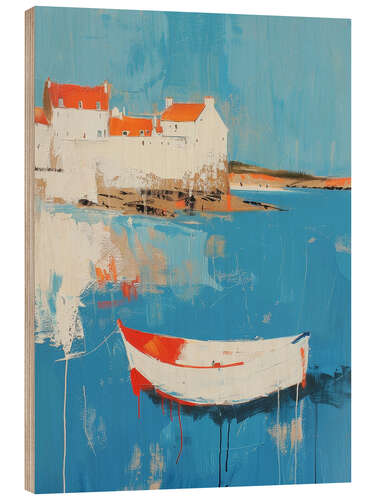 Cuadro de madera Waterside Whispers