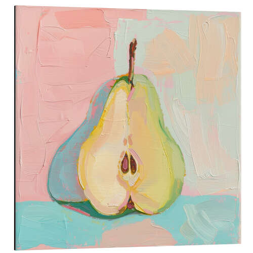 Aluminium print Pear Pleasures