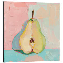 Aluminium print Pear Pleasures