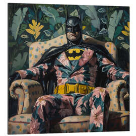 Magnettafel Vintage-Porträt von Batman