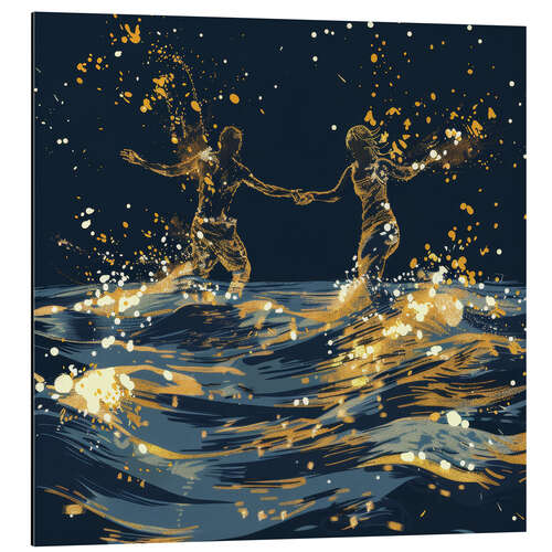 Quadro em alumínio Twin Flames