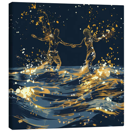 Canvas print Twin Flames