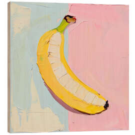 Cuadro de madera Yellow Delight - DejaReve