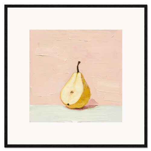 Plakat artystyczny premium w ramie Pear