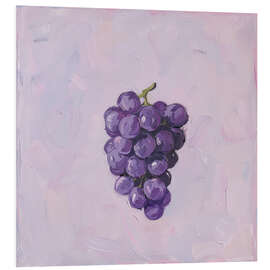 Foam board print Purple Grape Elegance - DejaReve