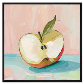 Gerahmter Kunstdruck Apfelglück