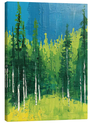 Lienzo Deep into the forest