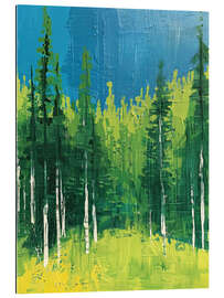 Gallery Print Tief in den Wald hinein