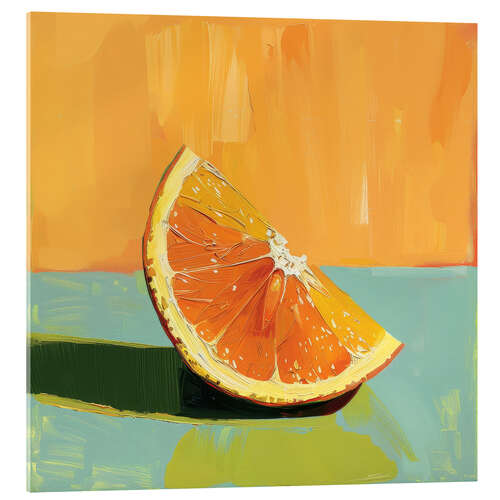 Acrylic print Citrus Burst