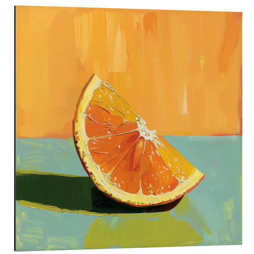 Aluminium print Citrus Burst