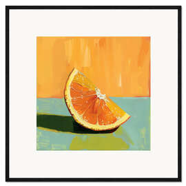 Framed art print Citrus Burst