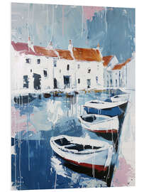 Hartschaumbild Küstenruhe