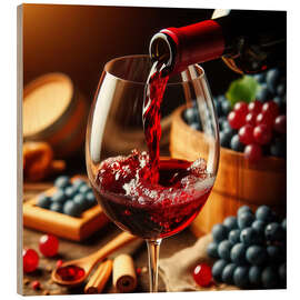 Puutaulu Elegant wine glass - nobelart