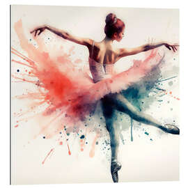 Gallery Print Balletttänzerin in Aquarell II