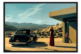 Gerahmter Kunstdruck Im Death Valley mit E. Hopper