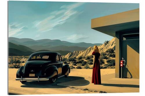 Gallery print In Death Valley with E. Hopper