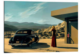 Magnettafel Im Death Valley mit E. Hopper