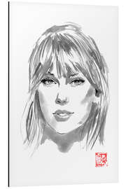 Quadro em alumínio Taylor Swift