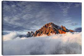 Tableau sur toile Above the fog - Roberto Sysa Moiola