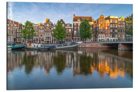 Cuadro de aluminio Canal in Amsterdam, Netherlands - George Pachantouris