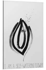 Magnettafel I Am a Self Watering Flower