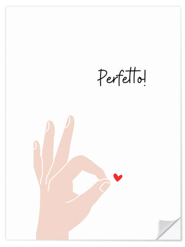 Wall sticker Perfetto!