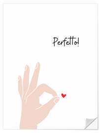 Muursticker Perfetto!