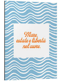 Magnettafel Mare, estate e libertà nel cuore