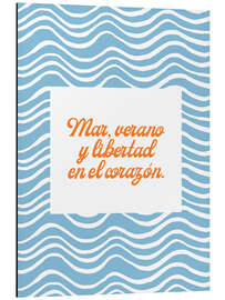 Obraz na aluminium Mar, verano y libertad - Ohkimiko