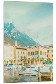 Aluminium print Gargnano, Lake Garda - Michael Schulz Dostal